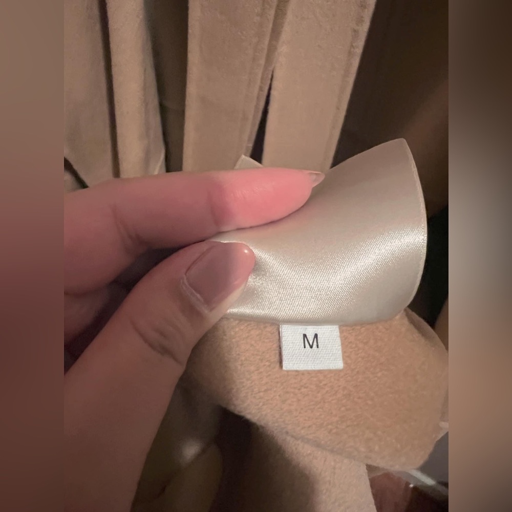 Sold - THE CURATED wrap coat camel - Picture 7 of 7